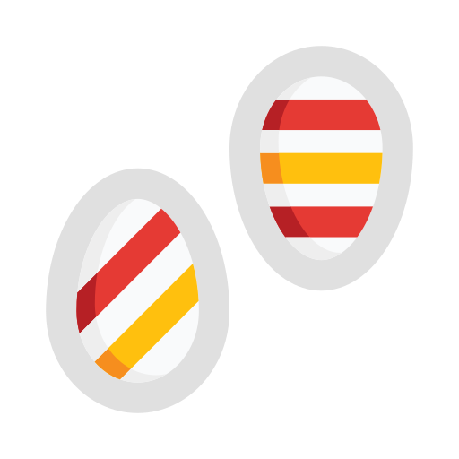 huevos de pascua edt.im Lineal color icono