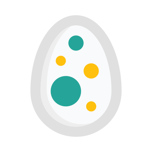 uovo di pasqua edt.im Lineal color icona