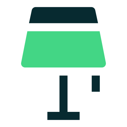 schreibtischlampe Generic Flat icon