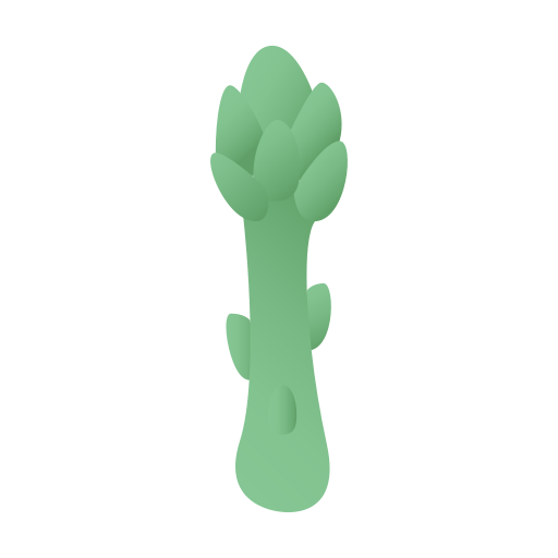 Asparagus Generic Flat Gradient icon