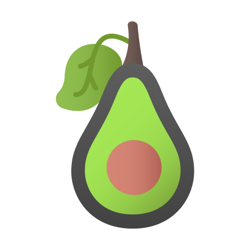 avocado Generic Flat Gradient icoon
