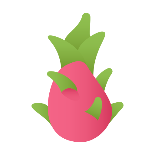 smoczy owoc Generic Flat Gradient ikona