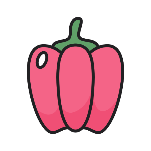 Pepper Generic Outline Color icon