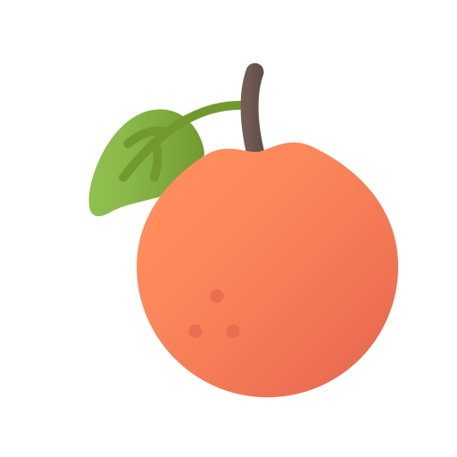 oranje Generic Flat Gradient icoon
