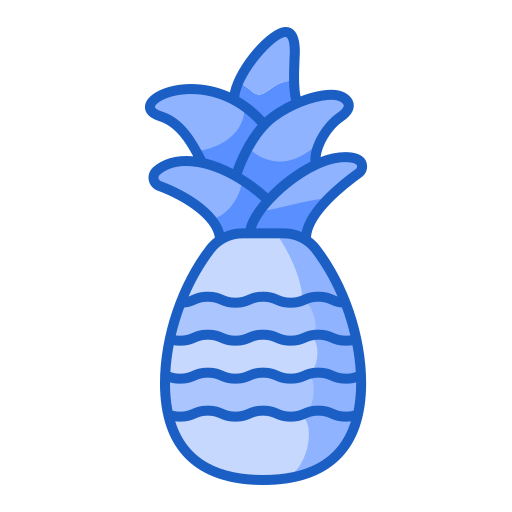 パイナップル Generic Blue icon