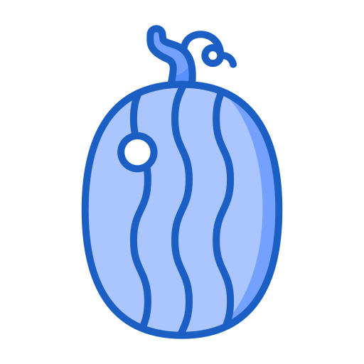 pastèque Generic Blue Icône
