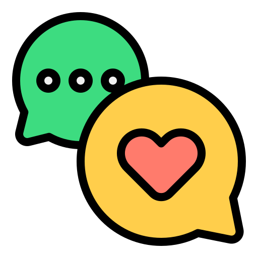 Chat Generic Outline Color icon