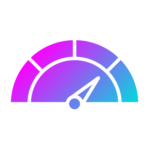 Speedometer Generic Flat Gradient icon