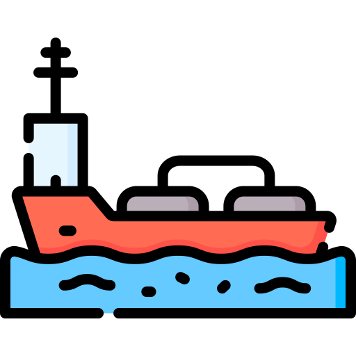 Нефтяной танкер Special Lineal color иконка