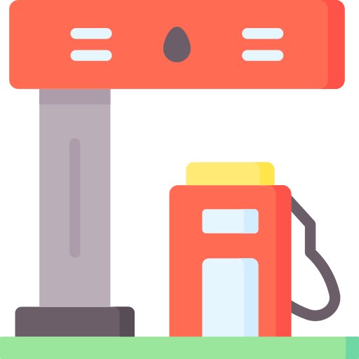 gasolinera Special Flat icono