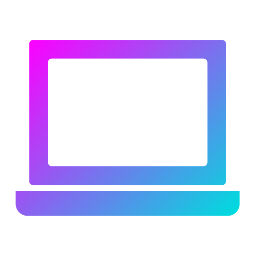 computer portatile Generic Flat Gradient icona
