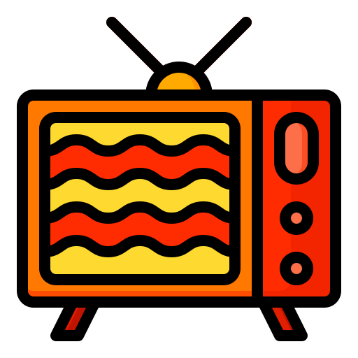 televisor Generic Outline Color icono