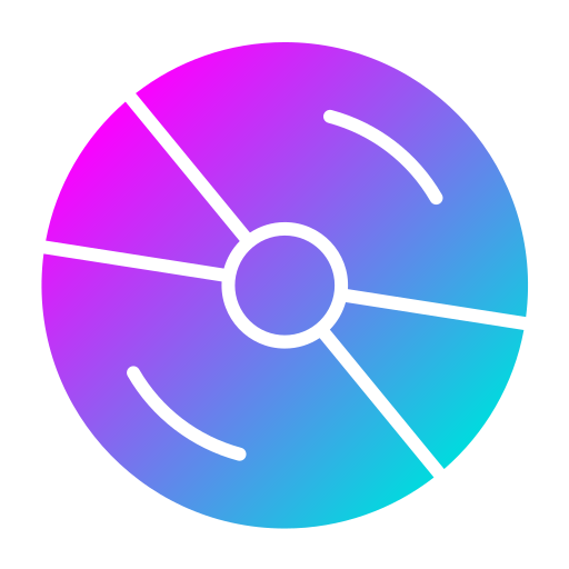 cd Generic Flat Gradient Ícone