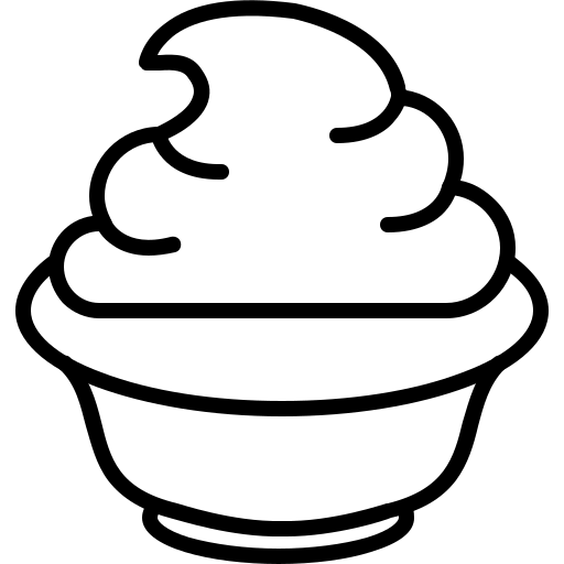 Йогурт Generic black outline иконка