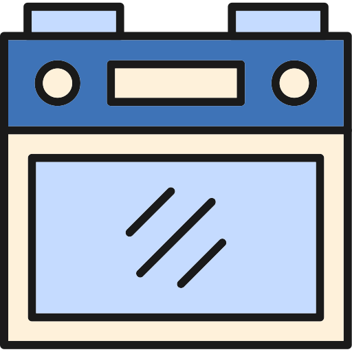 Stove Generic Outline Color icon