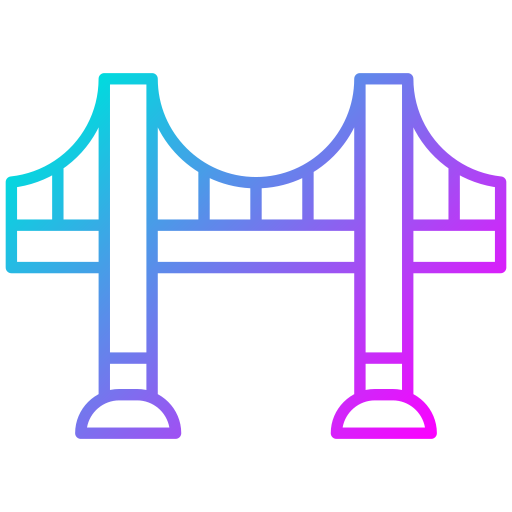 brücke Generic Gradient icon