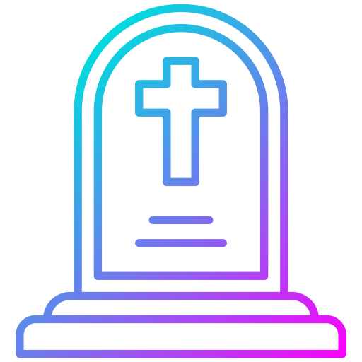 Cemetery Generic Gradient icon