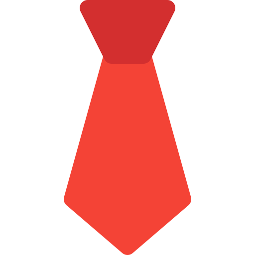 Tie Pixel Perfect Flat icon