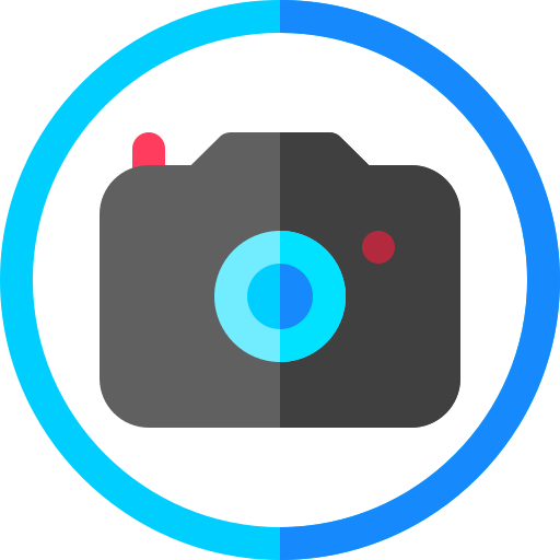 kamera Basic Rounded Flat icon