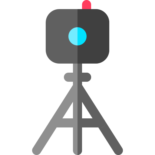 stativ Basic Rounded Flat icon