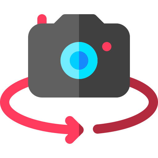 Camera Basic Rounded Flat icon