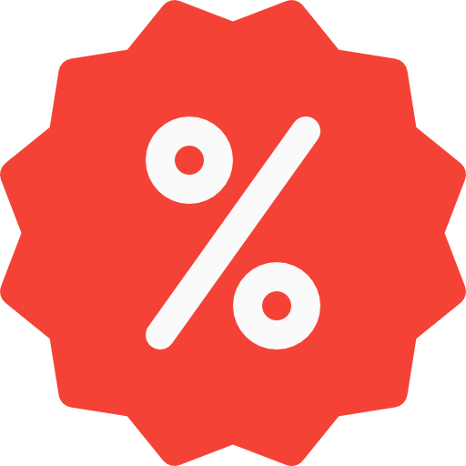 Discount Pixel Perfect Flat icon