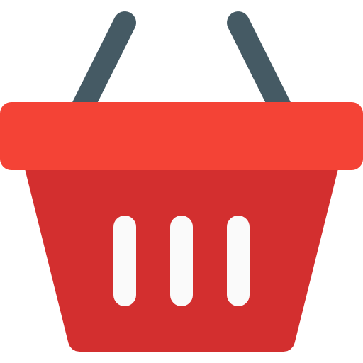 cesta de la compra Pixel Perfect Flat icono