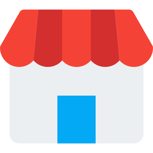 tienda Pixel Perfect Flat icono