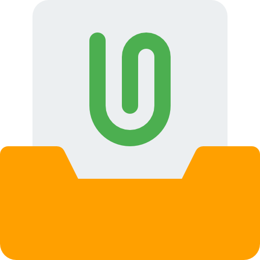 Inbox Pixel Perfect Flat icon