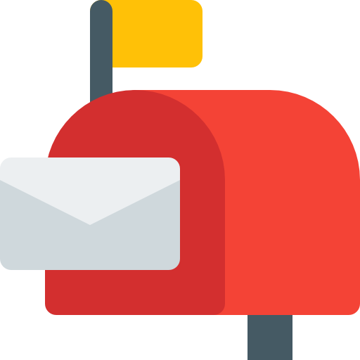 briefkasten Pixel Perfect Flat icon