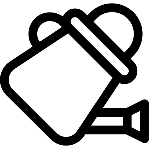 물 뿌리개 Basic Rounded Lineal icon