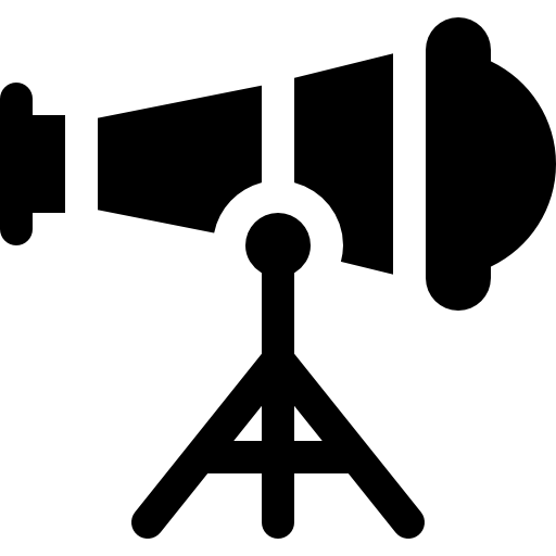 fernrohr Basic Rounded Filled icon