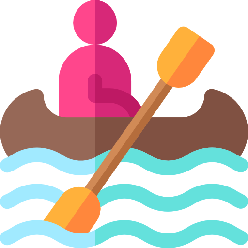 카누 Basic Rounded Flat icon