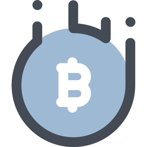 bitcoin Sergei Kokota Lineal Color icon