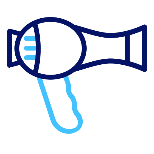 Hairdryer Generic Outline Color icon