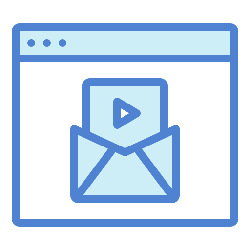 email Generic Blue icon