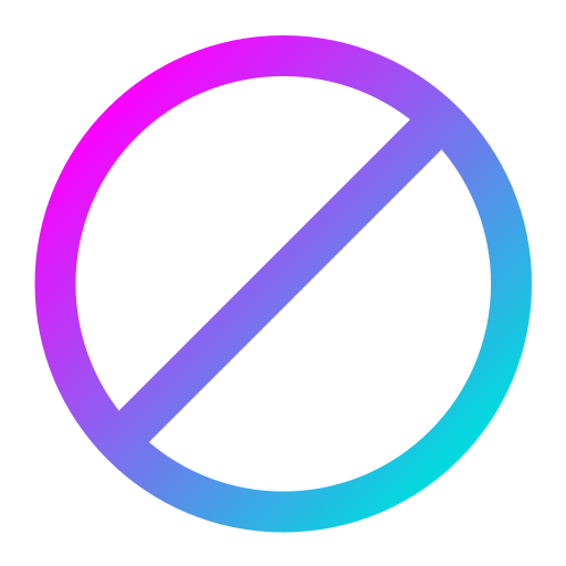 No stopping Generic Flat Gradient icon