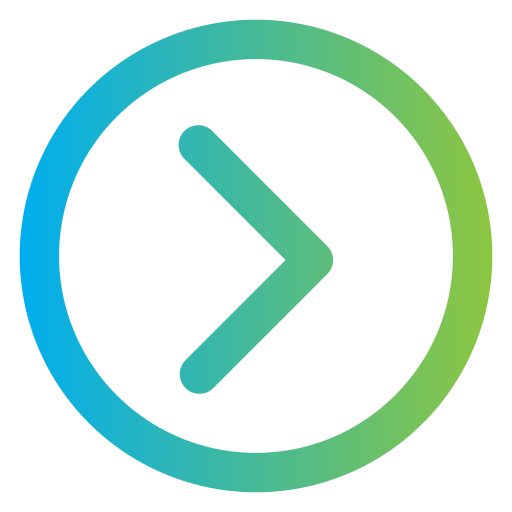 strzałka w prawo Generic Gradient ikona