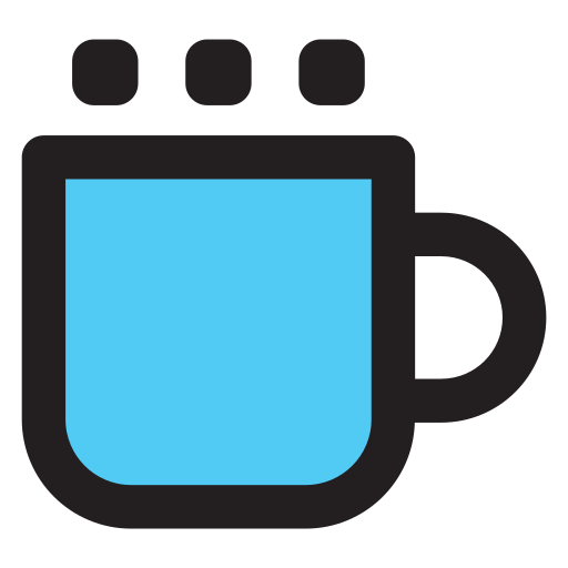 Coffee cup Generic Outline Color icon