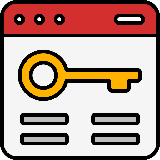 Keyword Generic Outline Color icon