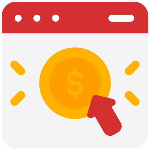 Pay per click Generic Flat icon