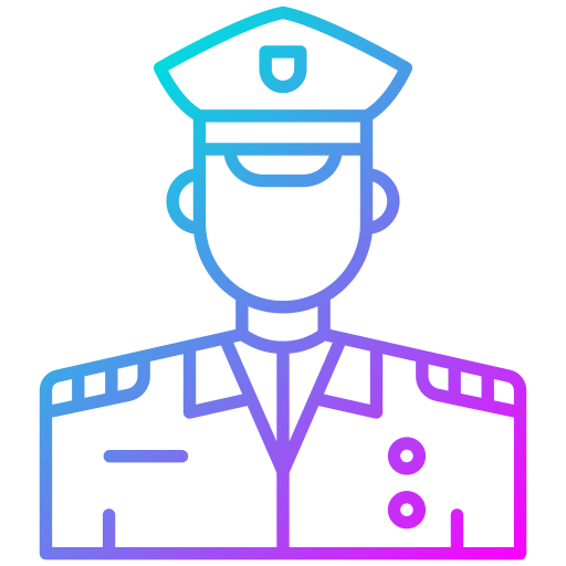 polizist Generic Gradient icon