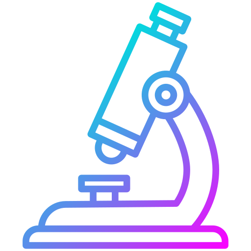 microscópio Generic Gradient Ícone