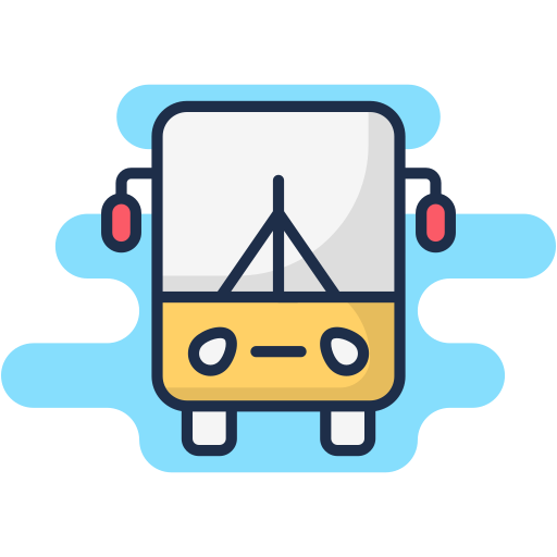 bus Generic Rounded Shapes icon
