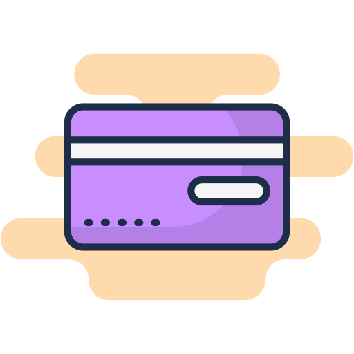 kreditkarte Generic Rounded Shapes icon
