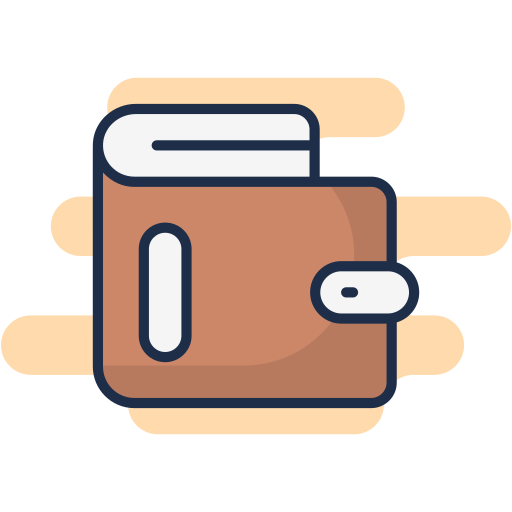 Wallet Generic Rounded Shapes icon