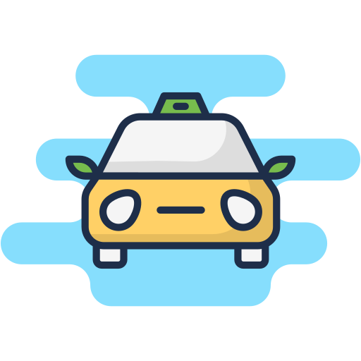 Taxi Generic Rounded Shapes icon