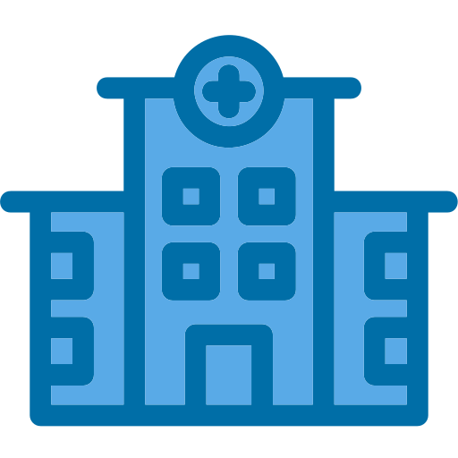 ziekenhuis Generic Blue icoon