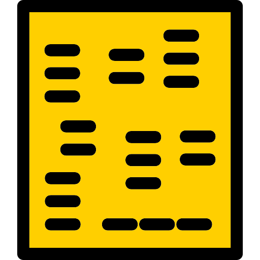 braille Generic Outline Color icona