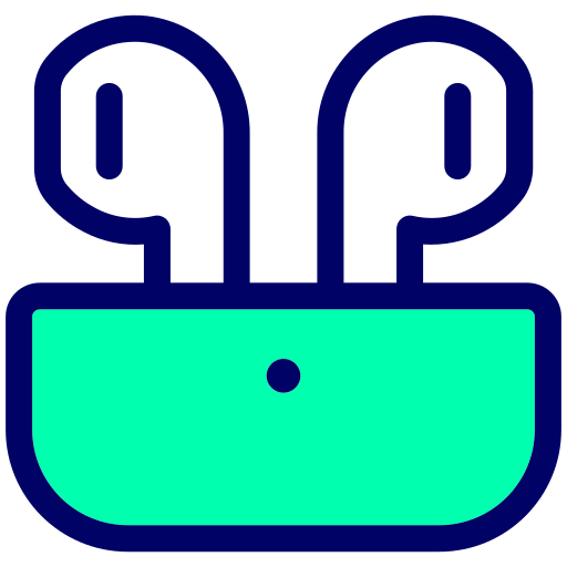 airpods Generic Outline Color icon